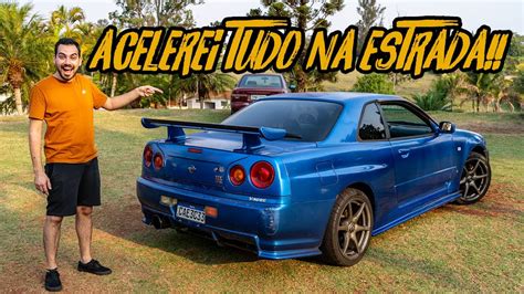 brazil r34|ÚNICO SKYLINE GTR R34 LEGALIZADO NO BRASIL!! VOU .